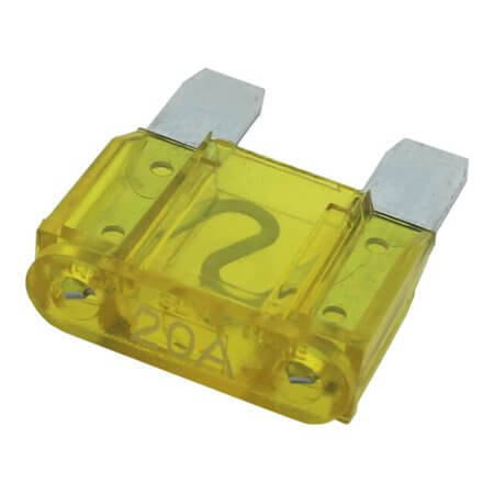 L-KLS5-193N-020-A SİGORTA 20A 32VDC SARI BÜYÜK BOY - 1