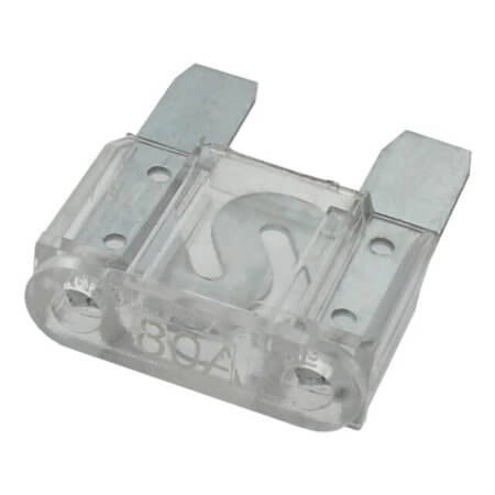 L-KLS5-193N-080-A SİGORTA 80A 32VDC ŞEFFAF BÜYÜK BOY - 1