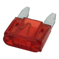L-KLS5-269-010-A SİGORTA 10A 32VDC KIRMIZI UFAK BOY - 1