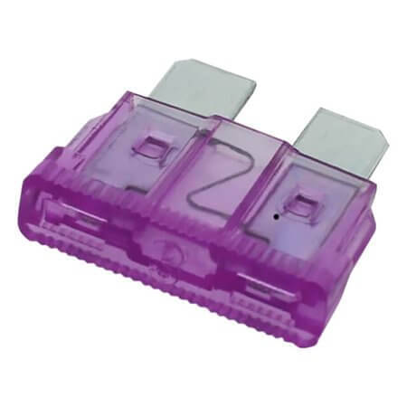 L-KLS5-270-003-A SİGORTA 3A 32VDC MOR ORTA BOY - 1