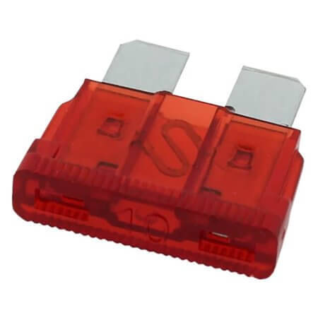 L-KLS5-270-010-A SİGORTA 10A 32VDC KIRMIZI ORTA BOY - 1