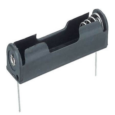 L-KLS5-801-D BATTERY HOLDER AA*1 WHITH PC PIN - 1