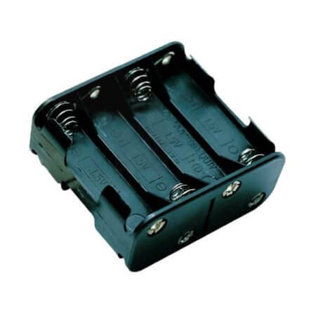 L-KLS5-816-B BATTERY HOLDER AA*8 26AWG L=150MM BLACK - 1