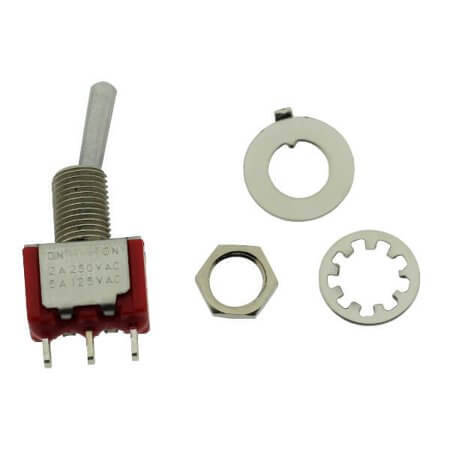 L-KLS7-MS-102-A1 SWITCH TOGGLE 2A 250VAC 1POLE ON-ON - 1