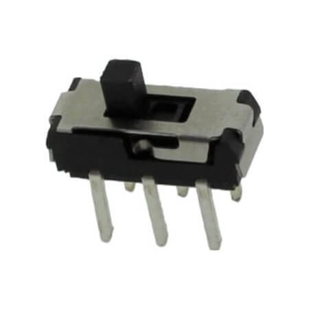 L-KLS7-MS-22D16-G2 SWITCH SLIDE 2P2T 300mA 50V THT V/T - 1