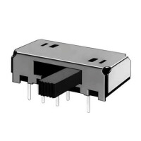 L-KLS7-SK-23D08-EG9 SWITCH SLIDE 2P3T 300mA 50V THT R/A - 1