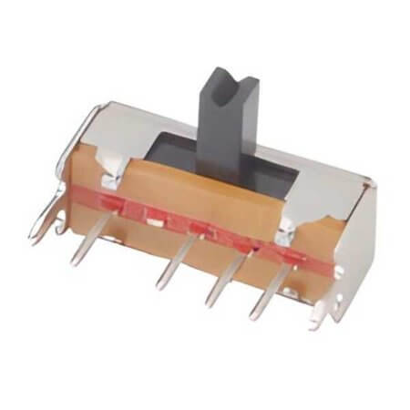 L-KLS7-SK03-13D01-VG5 SWITCH SLIDE 1P3T 500mA 50V On-Off THT R/A - 1