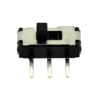 L-KLS7-SS031B-01C-12 SWITCH SLIDE 1P2T 500mA 50V THT R/A - 1