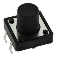 L-KLS7-TS1202-14-160 SWITCH TACT 12.00x12.00 14.00mm 180gF THT V/T - 1