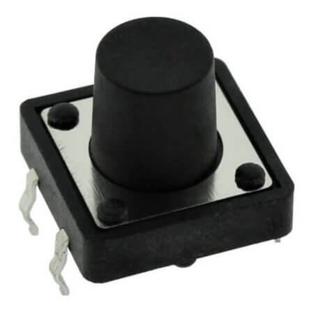 L-KLS7-TS1202-14-160 SWITCH TACT 12.00x12.00 14.00mm 180gF THT V/T - 1