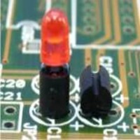L-KLS8-0107-LED-8.5 LED DISTANCE SPACER SUPPORT 8.5mm OD=4.0mm - 1
