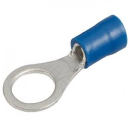 L-KLS8-01103-RVS2-4 RING TERMINAL 6.6x21 BLUE M8 d2 4.3mm - 1