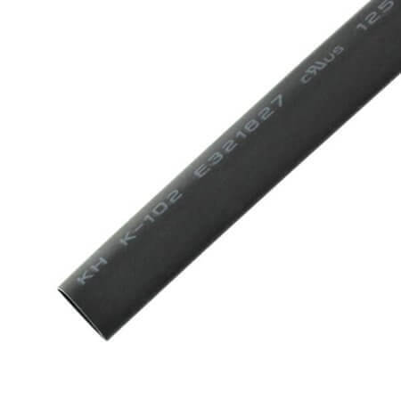L-KLS8-01140-HT-10 HEAT SHRINK 10mm BLACK (MAKARON) 2:1 W/O UL - 1