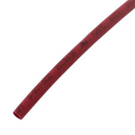L-KLS8-01140-HT-2.0-R HEAT SHRINK 2mm RED (MAKARON) 2:1 W/O UL - 1