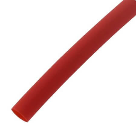 L-KLS8-01140-HT-8.0-R HEAT SHRINK 8mm RED (MAKARON) 2:1 W/O UL - 1