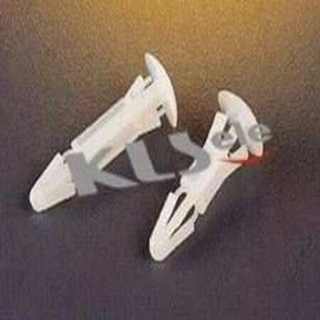 L-KLS8-0209-BSD-8 BARBED DISTANCE SNAP LOCK 8.00mm WHITE 10.00mm - 1