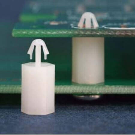 L-KLS8-0229A-BUR-10 BARBED DISTANCE PCB SUPPORT 10.00mm M3 - 1