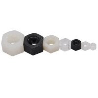 L-KLS8-0318-PN-M3-B PLASTIC NUT M3 BLACK - 1