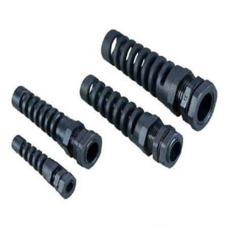 L-KLS8-0609L-PG-9-B CONNECTOR CABLE GLAND NYLON BLACK WITH GASKET PG-9 - 1