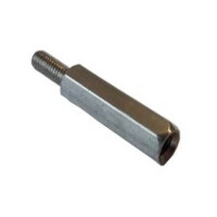 L-KLS8-DBLA-M3-E5.0-L18 PCB DISTANCE 18.00mm M3 Ø5.00mm BRASS - 1
