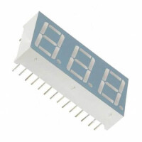 L-KLS9-D-2831AS-21 LED DISPLAY 7 SEGMENT 3DIGIT 7MM (-) RED - 1