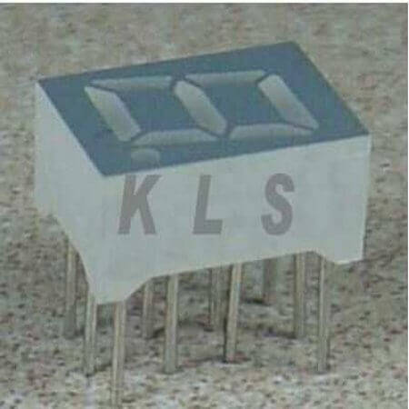 L-KLS9-D-3911BS-21 LED DISPLAY 7 SEGMENT 1DIGIT 9.9MM (+) RED - 1