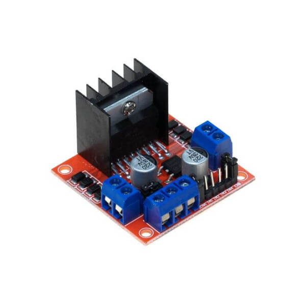 L298N 5V Motor Driver Board Red - 1