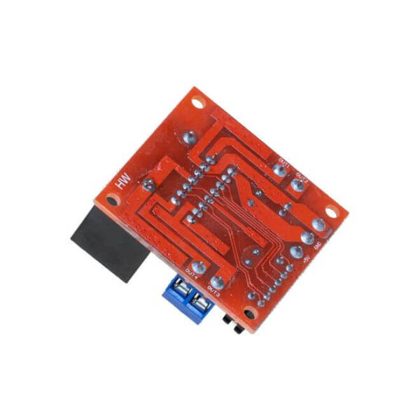 L298N 5V Motor Driver Board Red - 3
