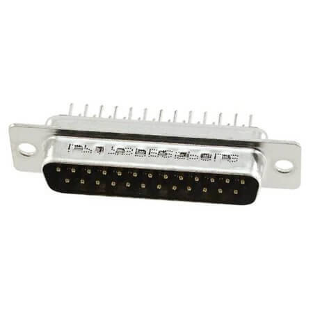 L717SDB25POL2 CONNECTOR D-SUB PLUG 25POS VERTICAL - 1