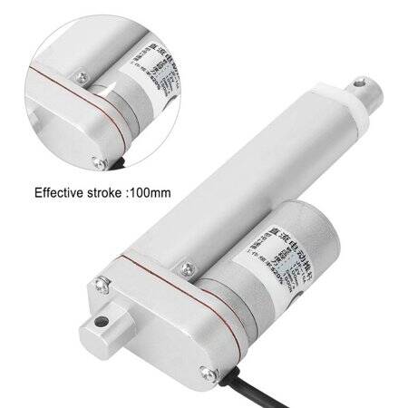 LA-T8-100 Strok Uzunluğu 100 mm 7 mm/S 128N DC 12V Elektrikli Putter Elektrikli Lineer Aktüatör Putter Kapılar/Pencereler için - 5