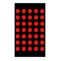 LB03571EUR1B LED DISPLAY DOTMATRIX 5x7DOT 27.6MM RED - 1