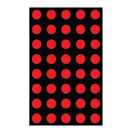 LB03581EUR1B LED DISPLAY DOTMATRIX 5x8DOT 27.42MM RED - 1
