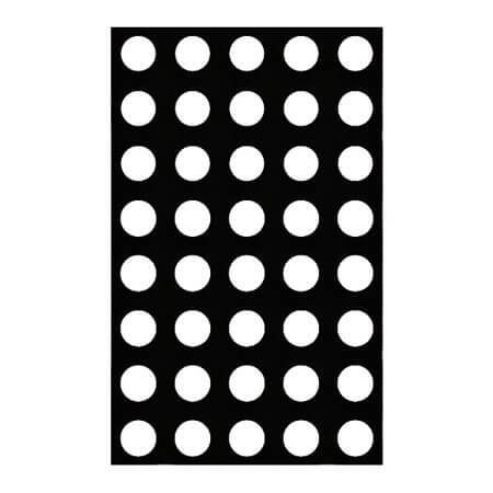 LB03581EWH3B-D LED DISPLAY DOTMATRIX 5x8DOT 27.42MM WHITE - 1