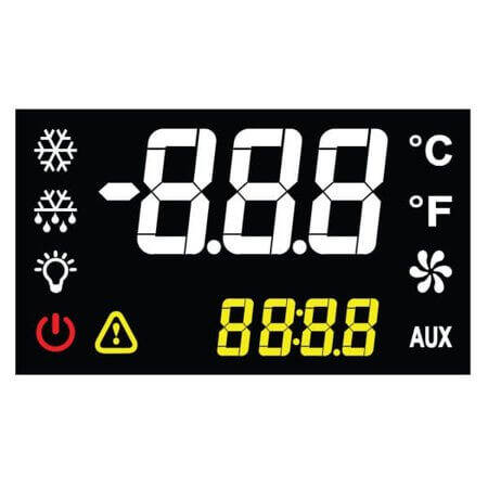 LB12070EWYR1S-SMT-KF LED DISPLAY CUSTOME DESIGN 7 SEGMENT 3DIGIT 12X70X - 1
