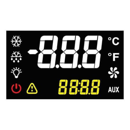 LB12070LWYR1S-SMT-KF LED DISPLAY CUSTOME DESIGN 7 SEGMENT 3DIGIT 12X70X - 1