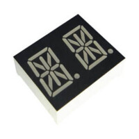 LB20541LJ1B LED DISPLAY 14 SEGMENT 2DIGIT 13.8MM (-) GREEN - 1