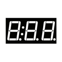 LB30568LWH1S-SMT-HF LED DISPLAY 7 SEGMENT 3 DIGIT COMMON CATHODE - 1