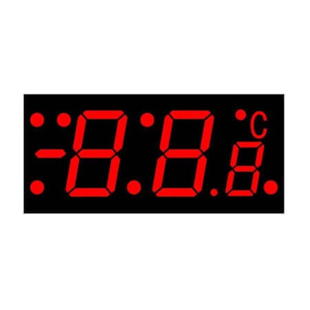 LB3918LR1B LED DISPLAY 7 SEGMENT COMMON CATHODE 12.7MM(-) RED - 1