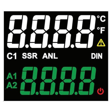 LB3933LWGRY3B-D-T2 LED DISPLAY 7 SEGMENT 4DIGIT 39.2MM (-) WHITE/PURE - 1