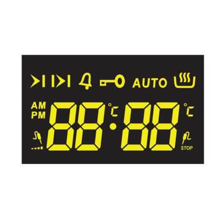 LB5522LWH3S-D LED DISPLAY 7 SEGMENT 4DIGIT 15MM (-) WHITE - 1