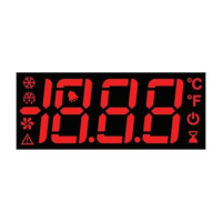LB5635EY-1S LED DISPLAY 7 SEGMENT 4DIGIT 15.3MM (-) AMBER - 1