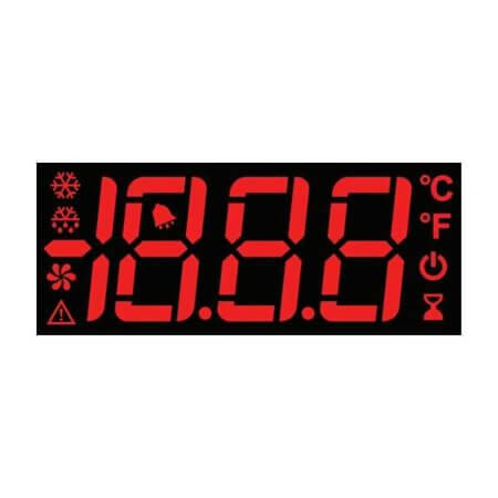LB5635EY-1S LED DISPLAY 7 SEGMENT 4DIGIT 15.3MM (-) AMBER - 1