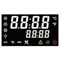 LB9050LWYRG1S-SMT-KF-T1 LED DISPLAY CUSTOM DESIGN 7 SEGMENT 19.98MM 5DIGIT - 1