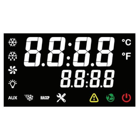 LB9050LWYRG1S-SMT-KF-T1 LED DISPLAY CUSTOM DESIGN 7 SEGMENT 19.98MM 5DIGIT - 1