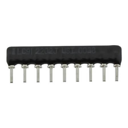 LC912202J RES.NETWORK 22K Ohms 5% SIP8+1 THT - 1