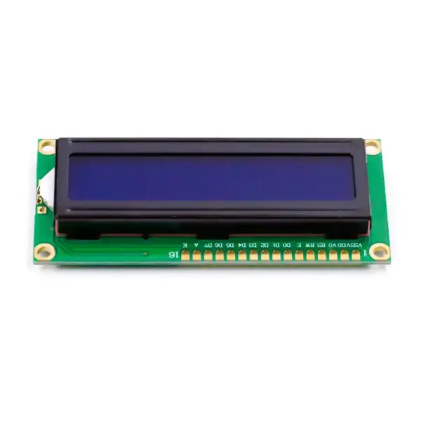 LCD1602 Blue Backlight 5V AIP31066 Chip - 2