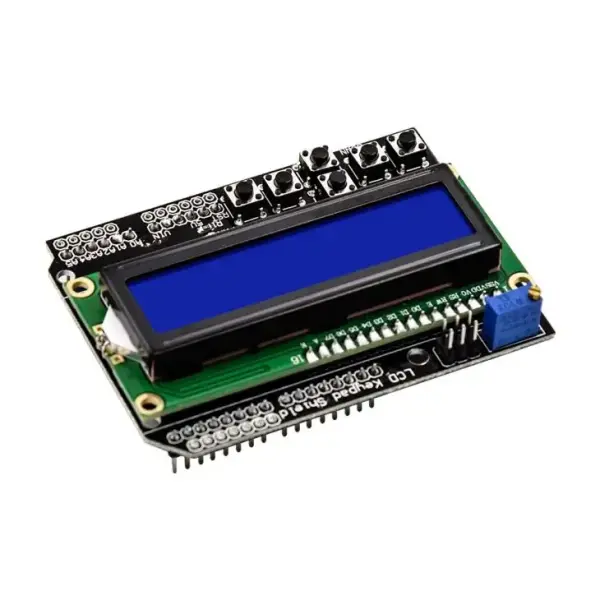 LCD1602 LCD Keypad Shield Blue Backlight - 3