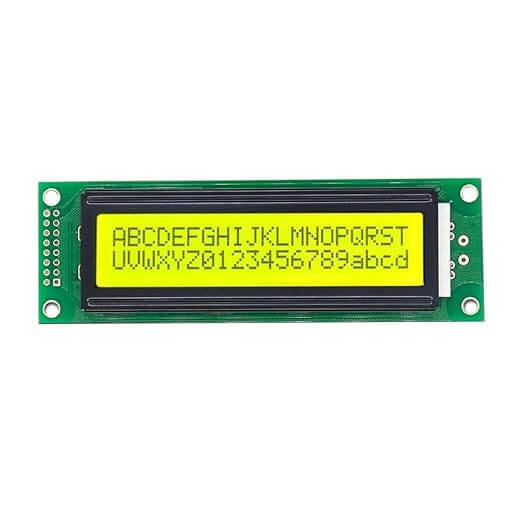 LCD2002 Yellow Green Backlight 5V - 1