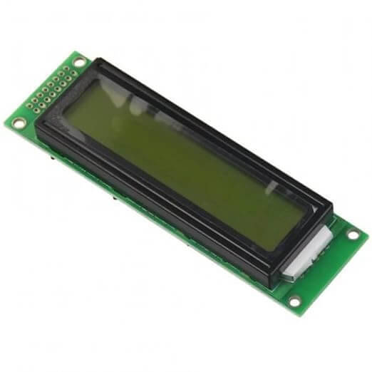 LCD2002 Yellow Green Backlight 5V - 2