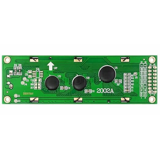 LCD2002 Yellow Green Backlight 5V - 3